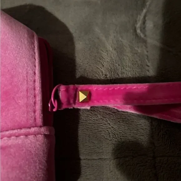 Valentino Fuchsia Wristlet Clutch - Picture 4 of 5